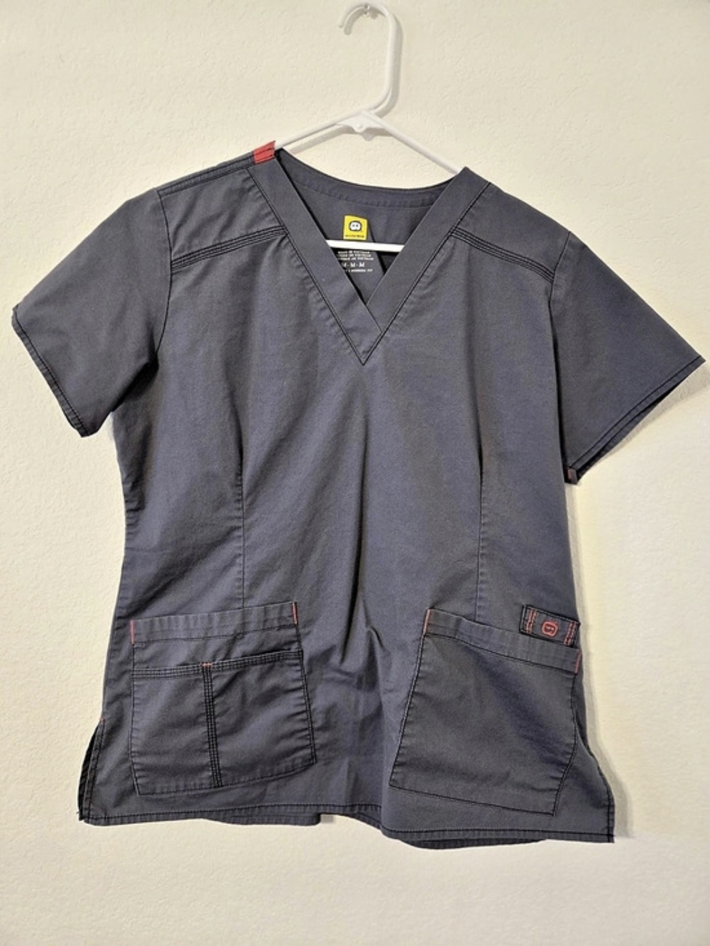 WonderWink WonderFLEX Scrub Set in Gray Size Medium